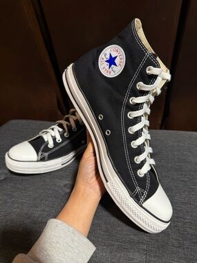 Converse High Top Sneakers - Black & White